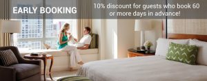 10% discount for guests who book 60 or more days in advance! 10% discount for guests who book 60 or more days in advance!